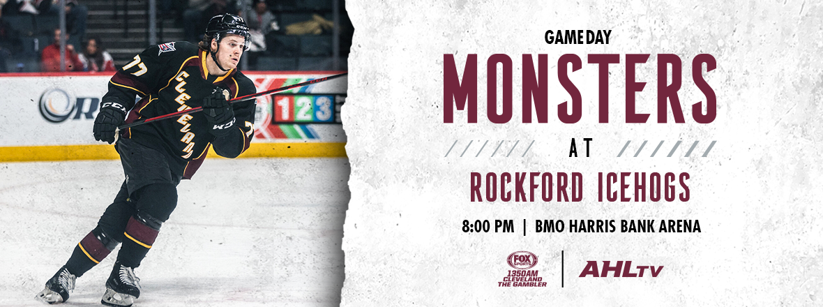 Game Preview: Monsters at IceHogs 1/14
