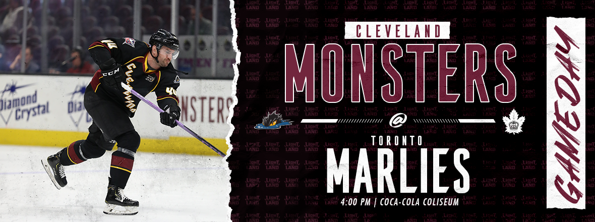 Game Preview: Monsters vs. Marlies 11/26