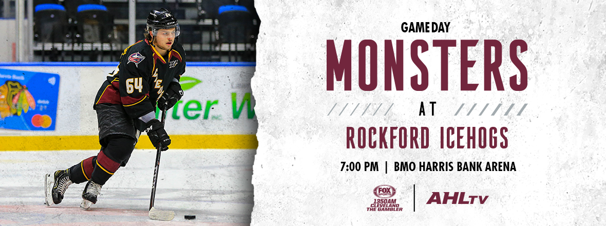 Game Preview: Monsters at IceHogs 1/15