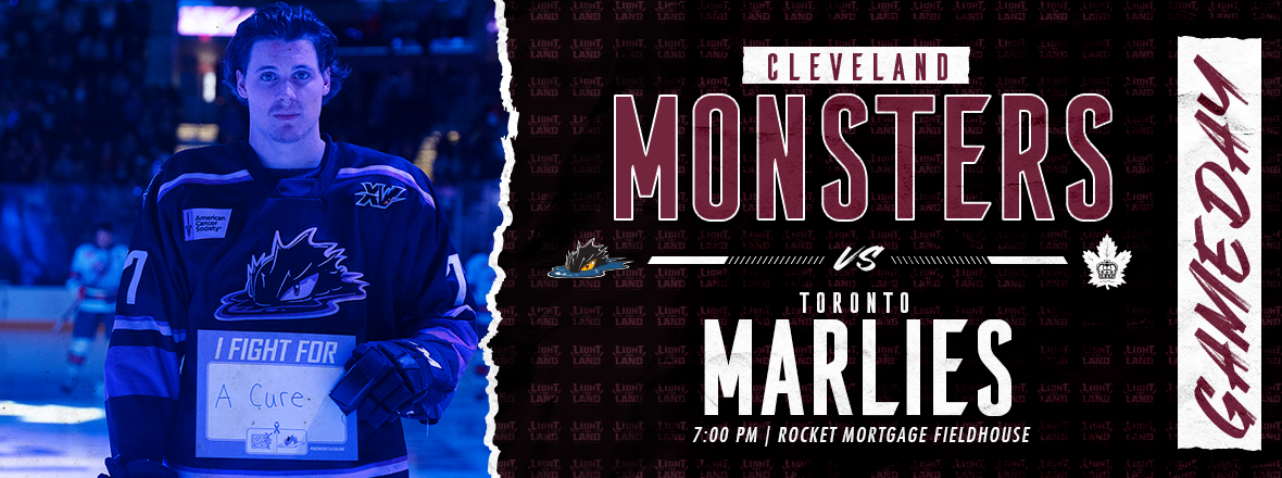 Game Preview: Monsters vs. Marlies 11/25