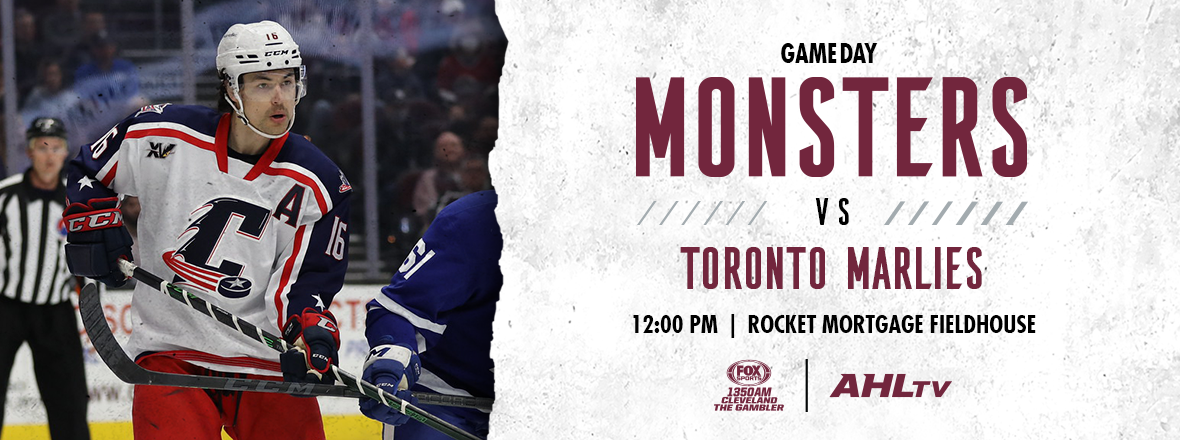 Game Preview: Monsters at Marlies 03/25