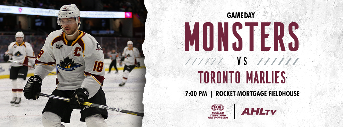 Game Preview: Monsters vs Marlies 11/26