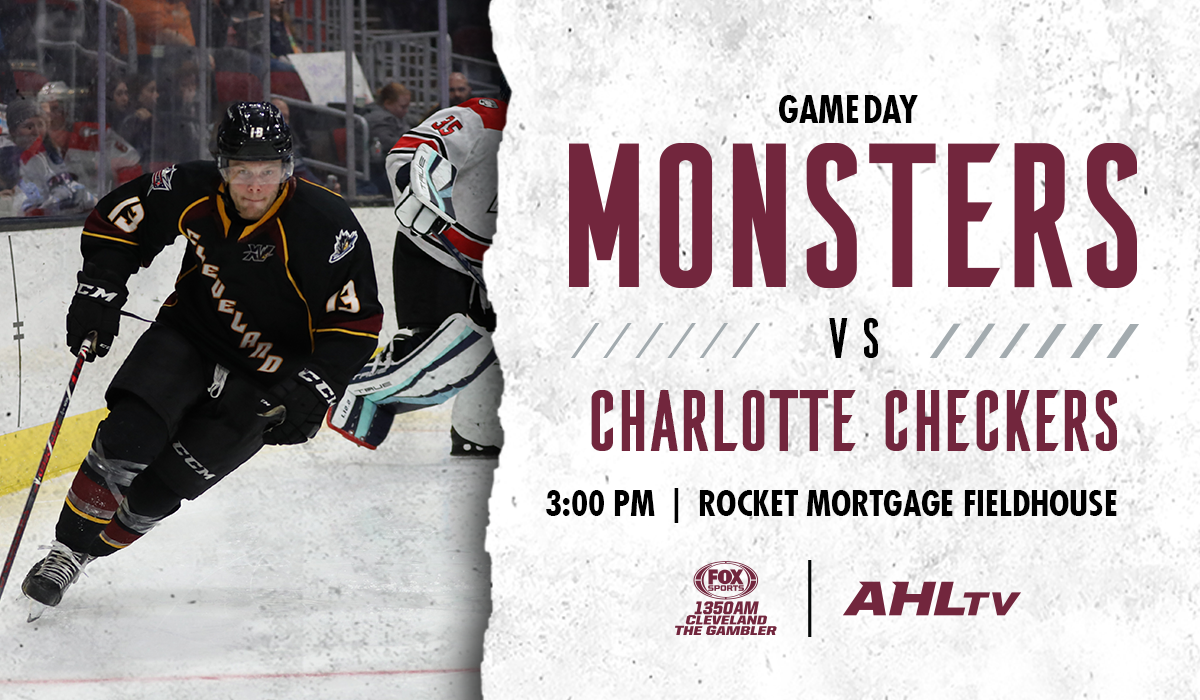 Charlotte Checkers vs. Cleveland Monsters