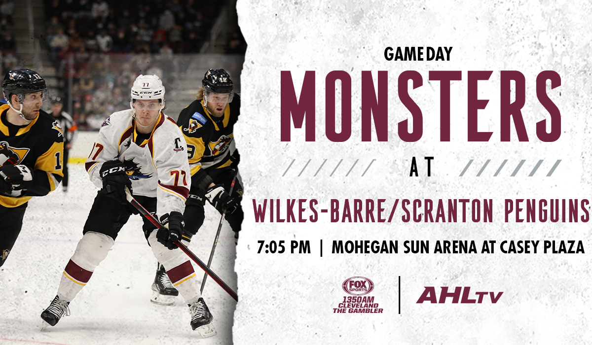 Game Preview: Monsters at Penguins 03/09 | Cleveland Monsters