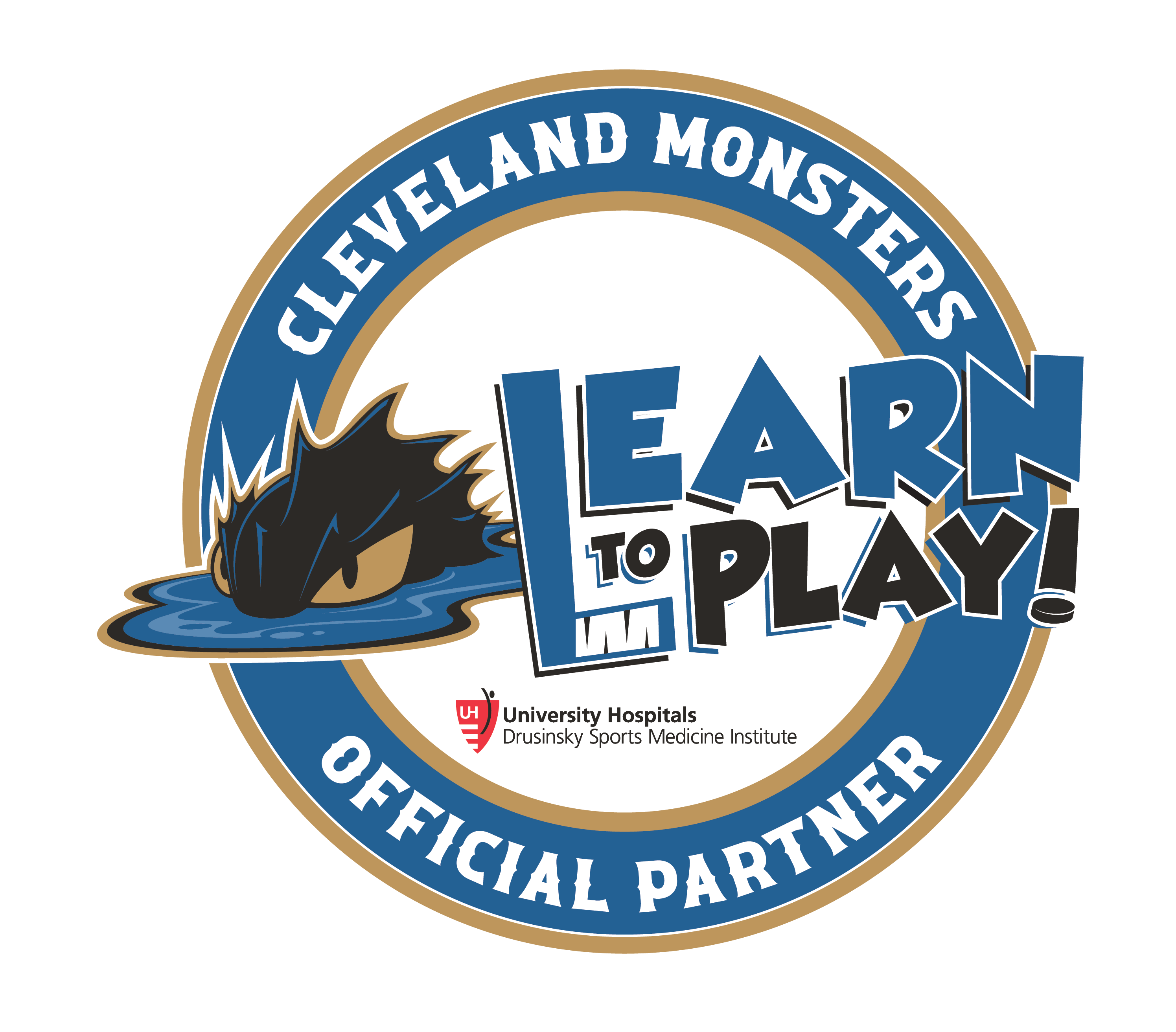 Original cleveland Monsters american hockey league official game