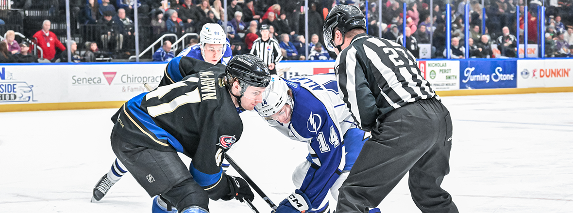 Monsters pick up point in 3-2 shootout loss to Crunch