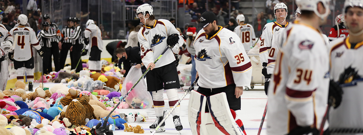 Monsters wrap and put a bow on Season of Giving