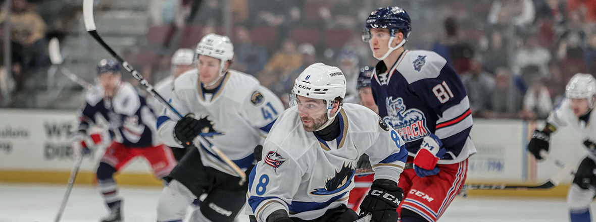 Monsters tripped up in 3-2 loss to Wolf Pack