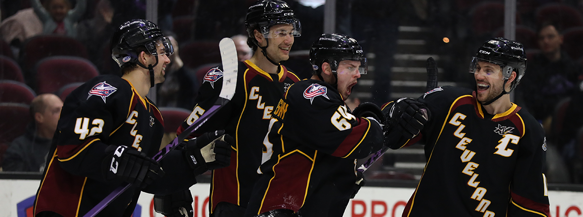 Monsters complete comeback in 4-3 OT win against Comets