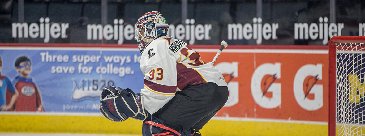 Monsters prevail over Griffins with 3-2 victory