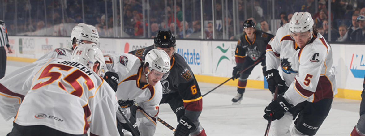Monsters late scoring leads to 3-2 win over Wolves
