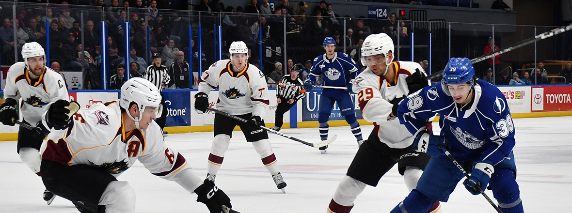 Monsters third period frenzy falls short in 6-5 loss to Crunch