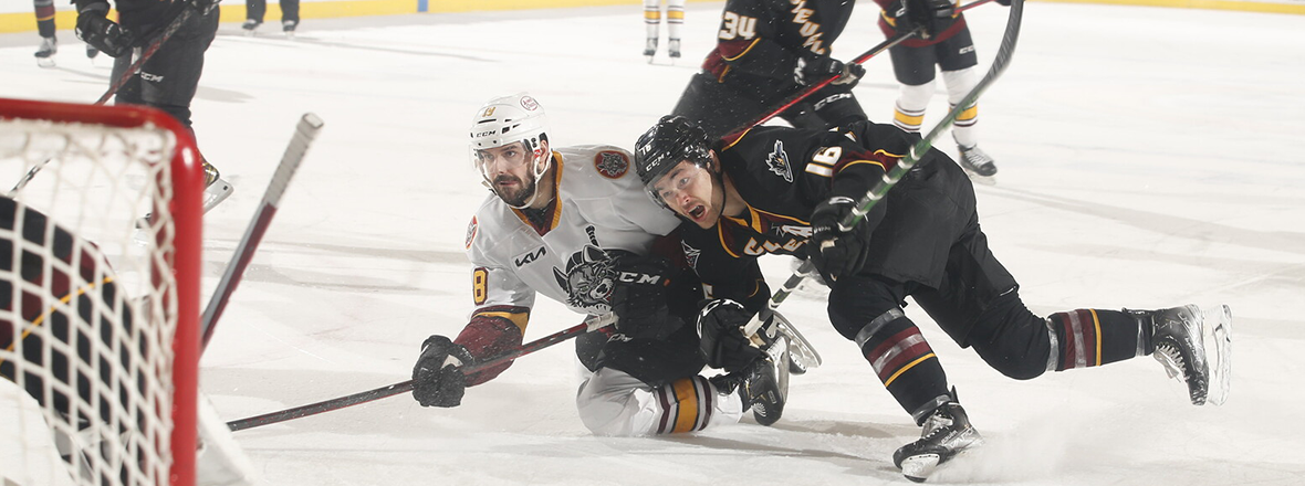 Monsters come up short in 4-3 loss to Wolves