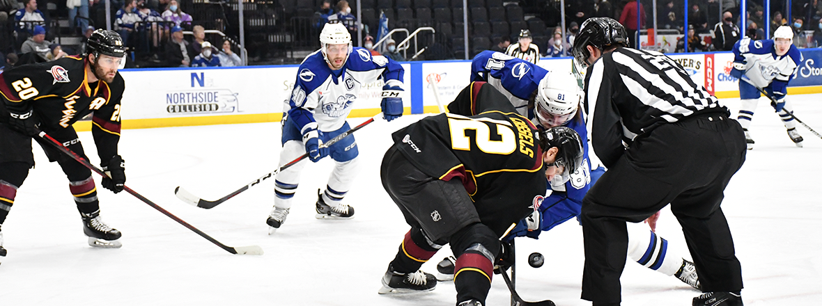 Monsters late push falls short in 3-1 loss to Crunch