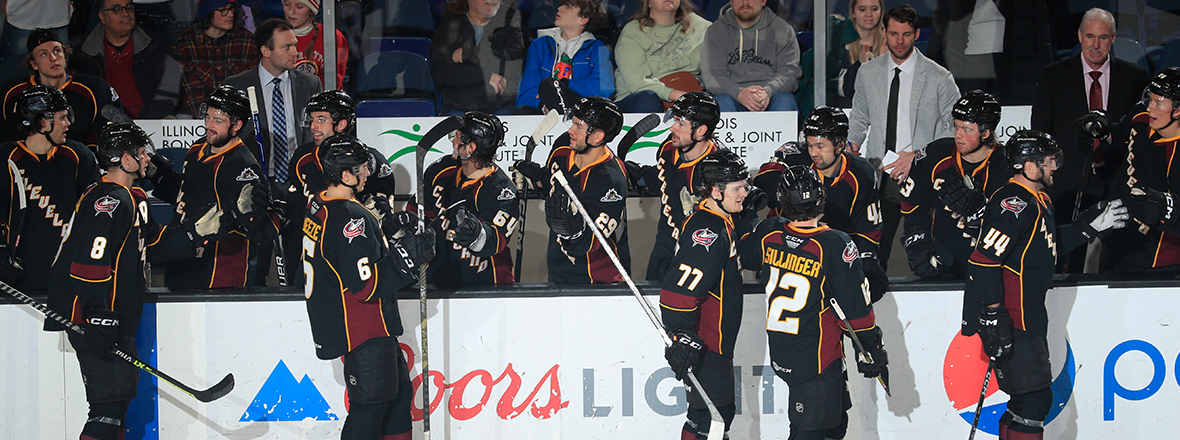 Monsters beat Wolves 5-2 after scoring five unanswered goals