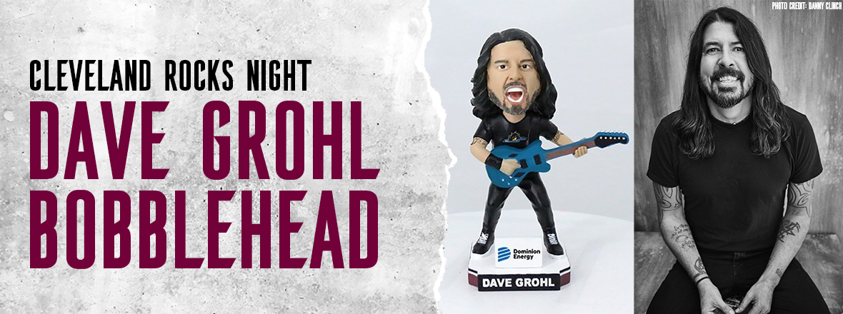 Dave Grohl announced as Cleveland Rocks Night bobblehead