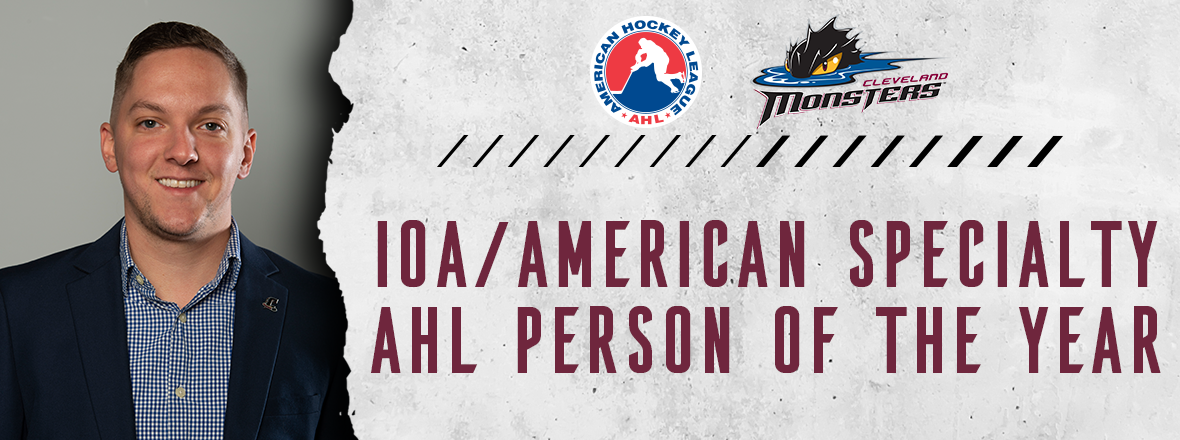 Ben Adams named IOA/American Specialty AHL Person of the Year