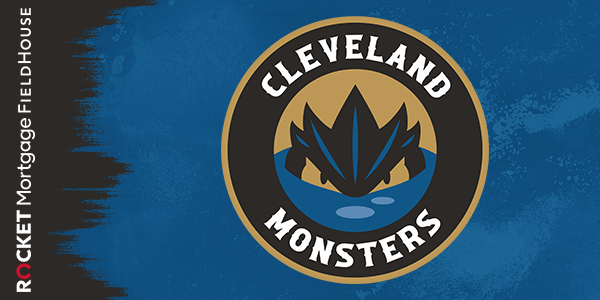 CLEVELAND MONSTERS A.H.L . HOCKEY PUCK 