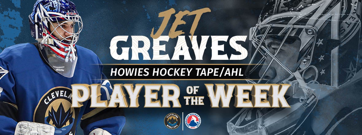 Jet Greaves named AHL Player of the Week