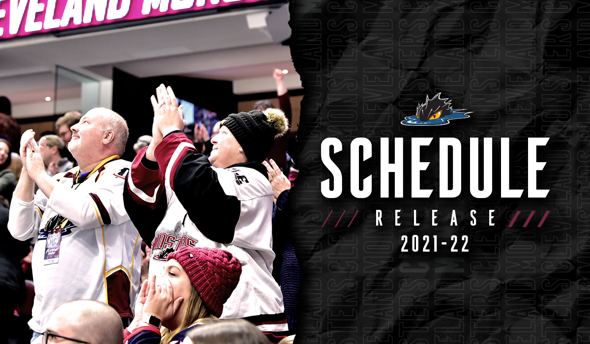 Cleveland Monsters announce 2021-22 regular season schedule presented