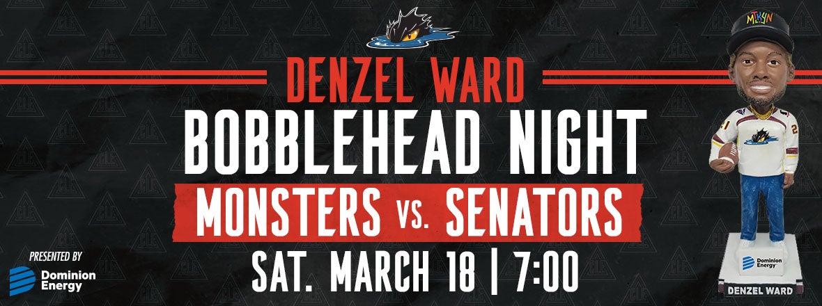 Denzel Ward Bobblehead Night coming up on Saturday