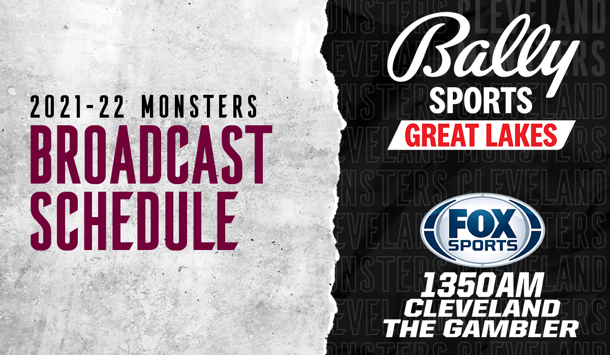 Cleveland Monsters announce 2021-22 TV and Radio broadcast schedules Cleveland Monsters