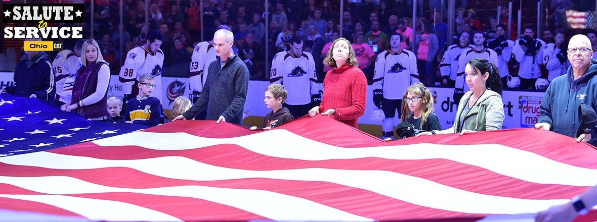 Monsters to Honor Military with 'Salute to Service' Pres. by Ohio Cat