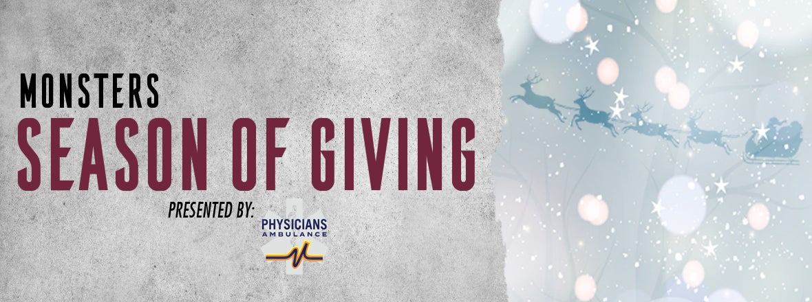 Monsters and Physicians Ambulance join together for Season of Giving