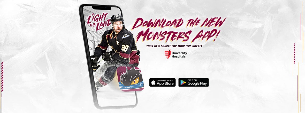 Monsters Unveil New Mobile App Pres. by University Hospitals