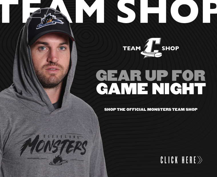 Monsters Team Shop - Gear Up for Game Night Ad