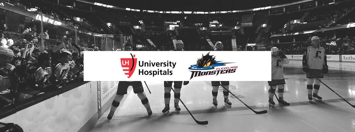 UNIVERSITY HOSPITALS NAMED OFFICIAL HEALTH CARE PARTNER OF THE CLEVELAND MONSTERS